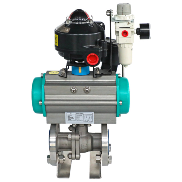 氣動(dòng)法蘭球閥