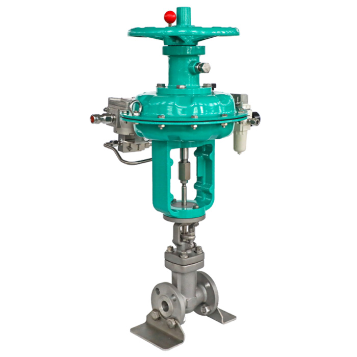 氣動(dòng)法蘭不銹鋼波紋管截止閥