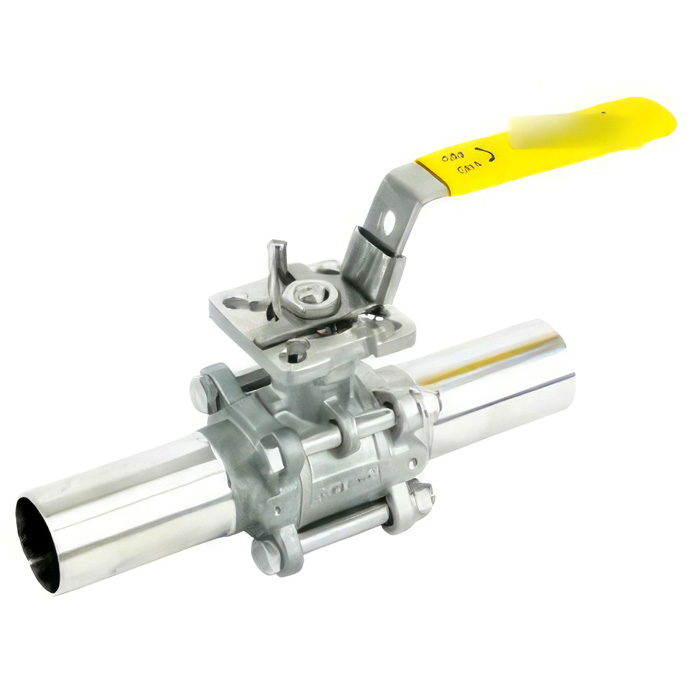 不銹鋼三片式球閥